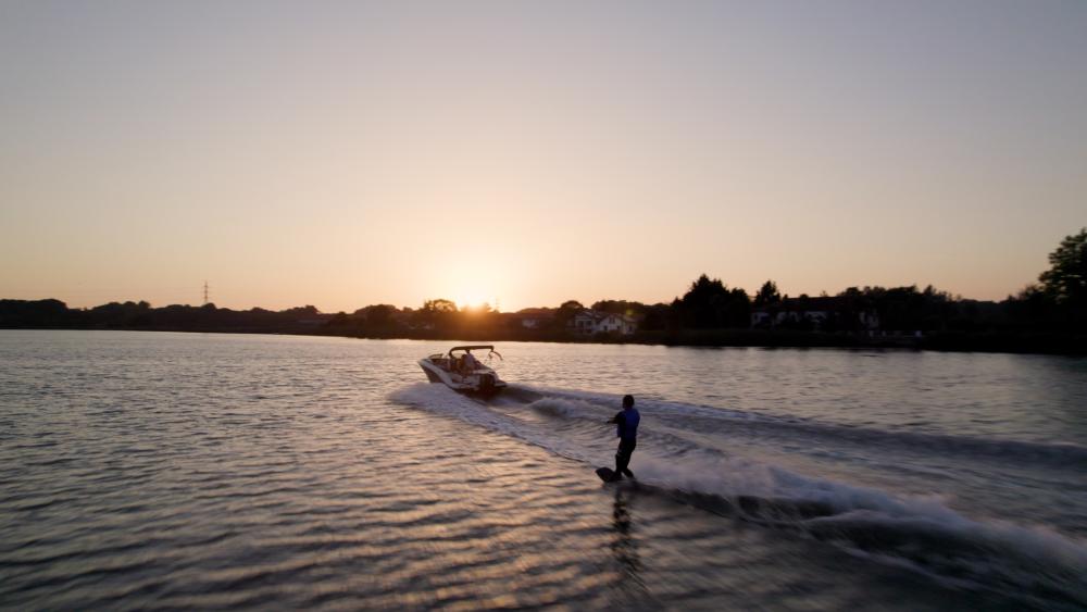 sunset-wakeboard-anglet-bayonne-baiboat
